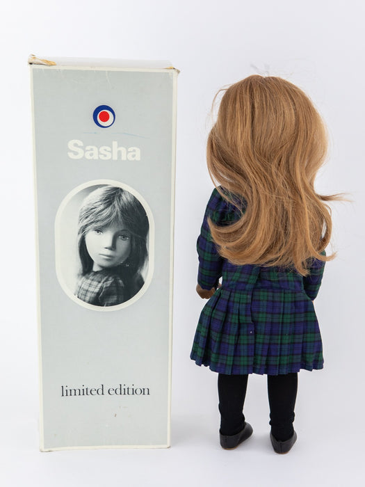 TRENDON SASHA DOLL - 'KILTIE' LIMITED EDITION GIRL 1986 2803, BOXED