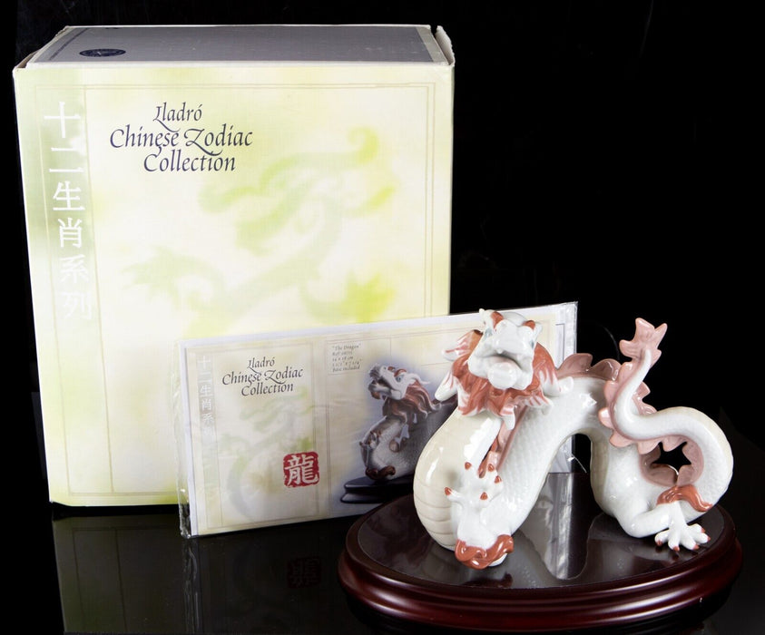 LLADRO 'THE DRAGON' CHINESE ZODIAC COLLECTION FIGURE MODEL 6715, BOXED