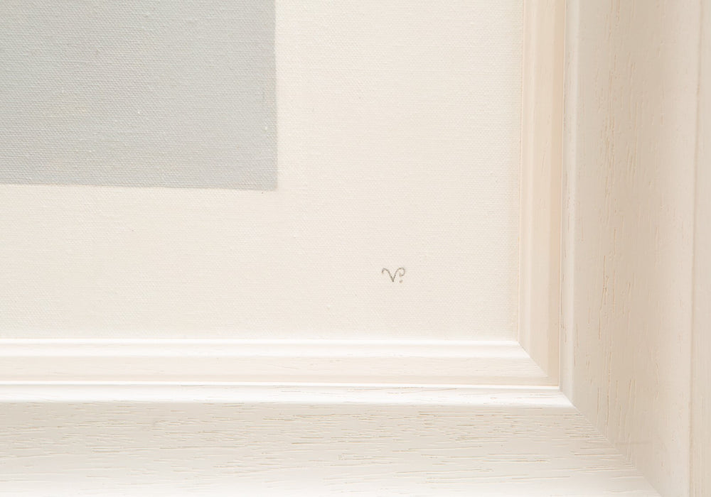 VICKY PALMER, 'CURLY WURLY', COW STUDY, LARGE ORIGINAL OIL PAINTING, SIGNED