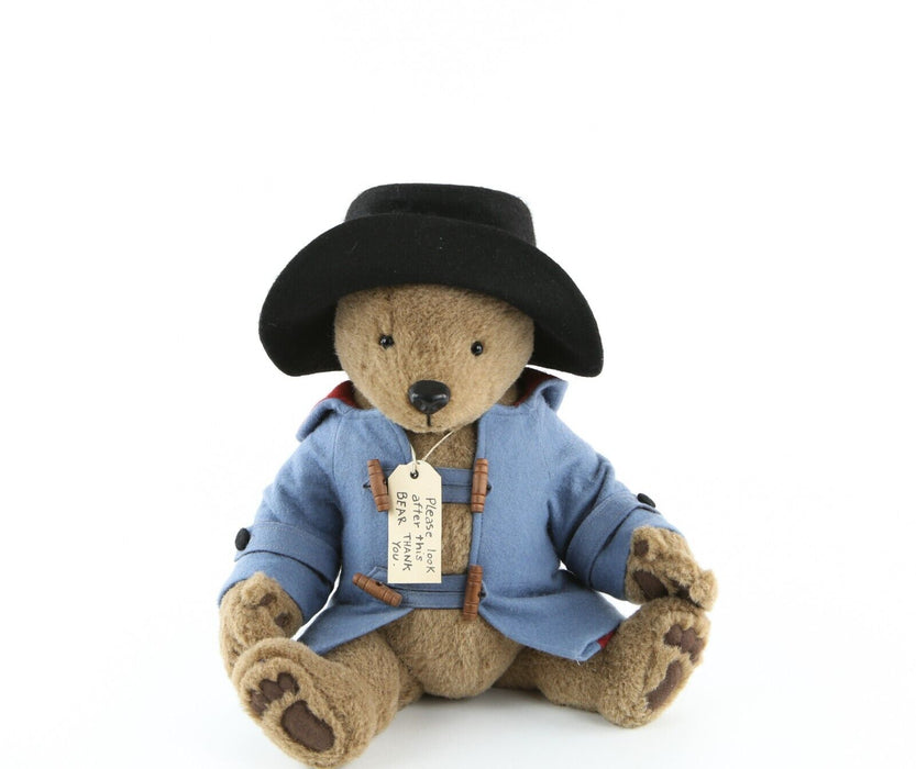 R JOHN WRIGHT - 'PADDINGTON BEAR' LIMITED EDITION 1221/2500 TEDDY, BOXED & COA