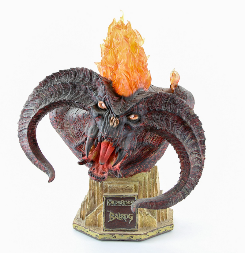 LORD OF THE RINGS - SIDESHOW 'BALROG' LEGENDARY SCALE BUST 2953 274/1000, BOXED