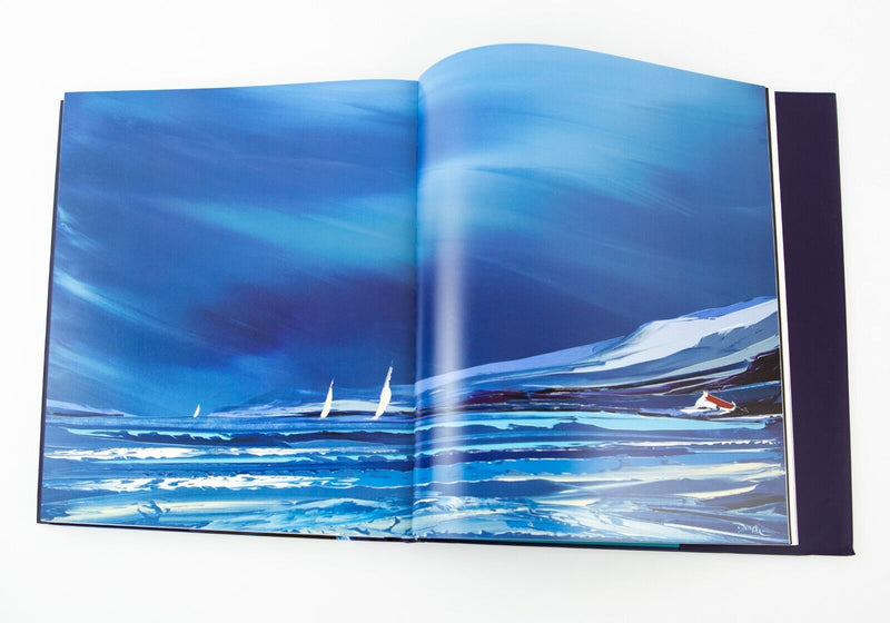 DUNCAN MACGREGOR 'MAKING WAVES' LIMITED EDITION PAINTING PRINT BOOK 320/595 COA