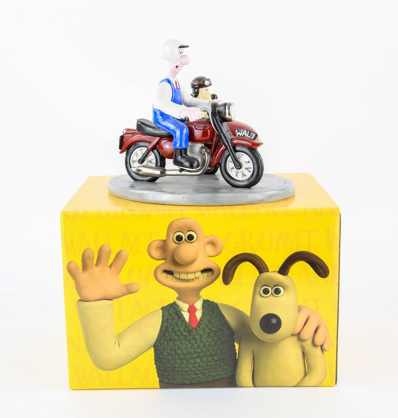 COALPORT CHARACTERS 'HOLD ON GROMIT' WALLACE & GROMIT FIGURE MODEL, BOXED