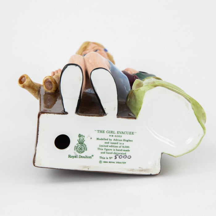 ROYAL DOULTON 'THE GIRL EVACUEE' LIMITED EDITION WWII FIGURE MODEL HN3203
