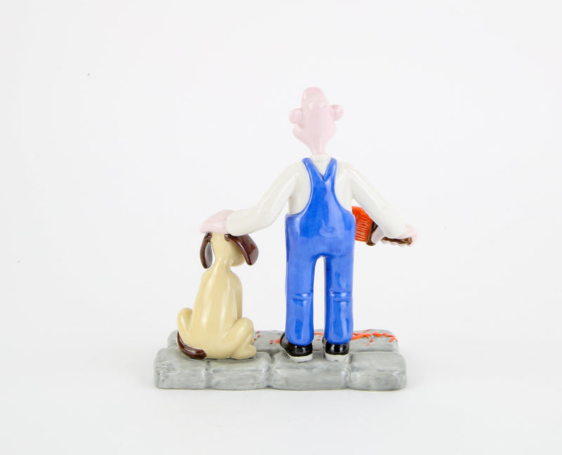 COALPORT CHARACTERS 'READY FOR TAKEOFF' WALLACE & GROMIT FIGURE MODEL, BOXED