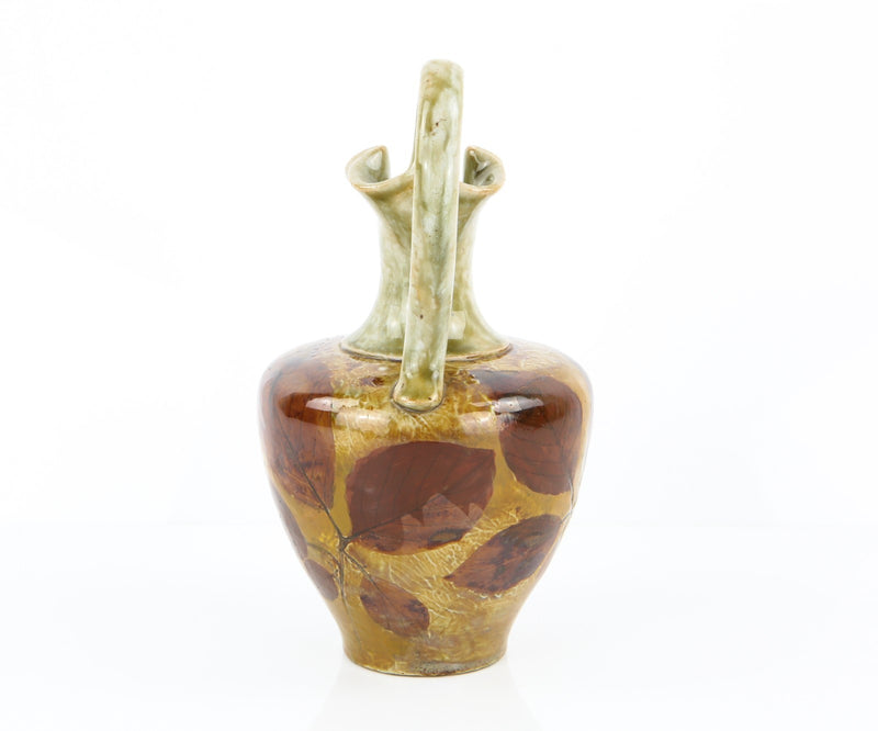 ROYAL DOULTON AUTUMN FOLIAGE LEAF PATTERN STONEWARE JUG 7571