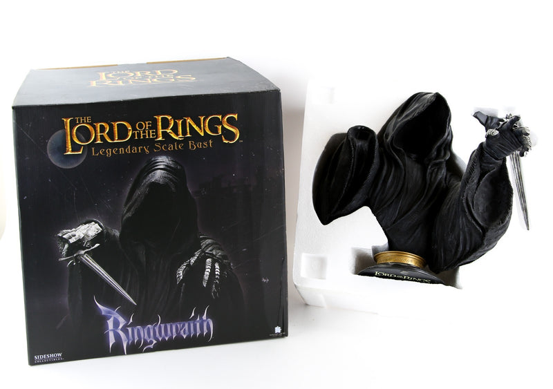 LORD OF THE RINGS - SIDESHOW 'RINGWAITH' LEGENDARY SCALE BUST 9222 120/800 BOXED