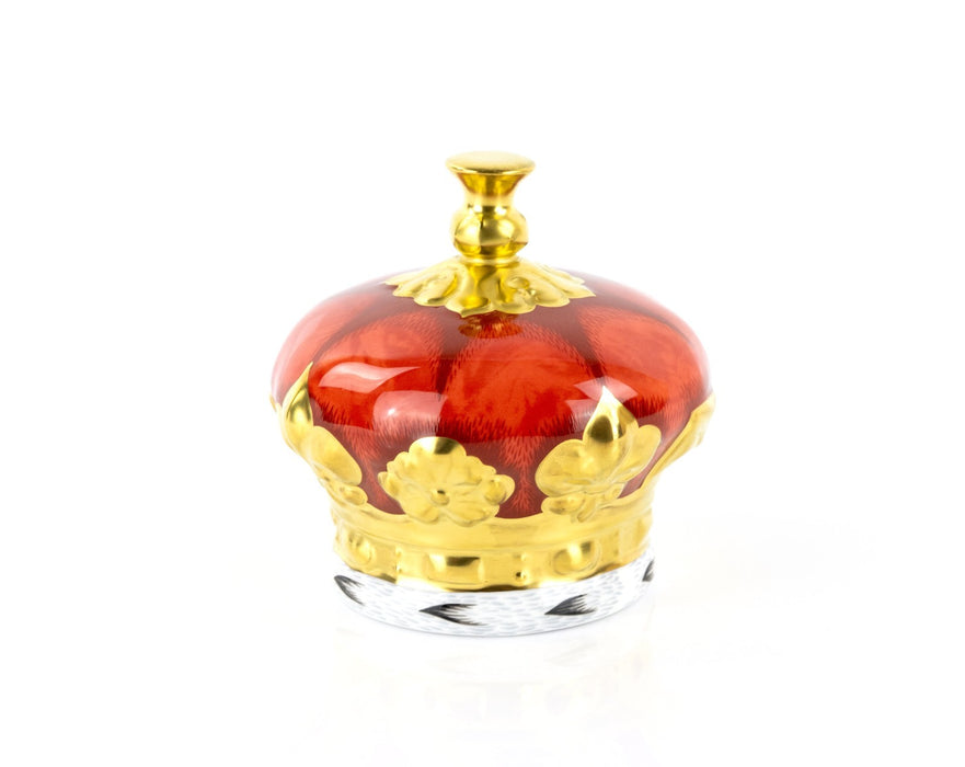 ROYAL CROWN DERBY - PRINCE WILLIAM & KATE MARRIAGE LIMITED EDITION PAPERWEIGHT