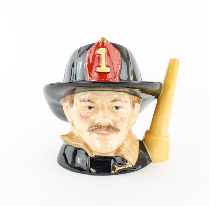 ROYAL DOULTON 'THE FIREMAN' LARGE CHARACTER TOBY JUG FIGURE D6697