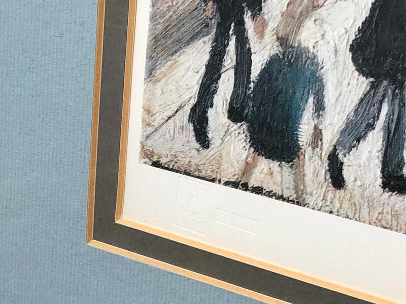 L.S. LAURENCE STEPHEN LOWRY 'MRS SWINDELL'S PICTURE' SIGNED LIMITED EDITION PRINT, 606/850