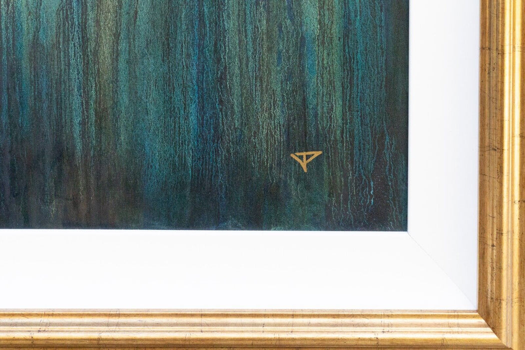 JENNINE PARKER, 'EXUBERANCE', FIGURAL STUDY, LARGE ORIGINAL OIL PAINTING, SIGNED