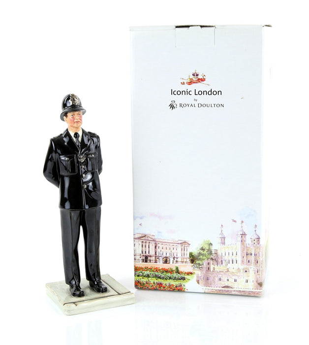 ROYAL DOULTON 'BRITISH POLICEMAN' ICONIC LONDON FIGURE MODEL HN5365, BOXED