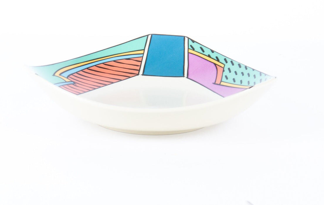 DOROTHY HAFNER FOR ROSENTHAL STUDIO LINE 'FLASH' RETRO TRIANGULAR SERVING BOWL