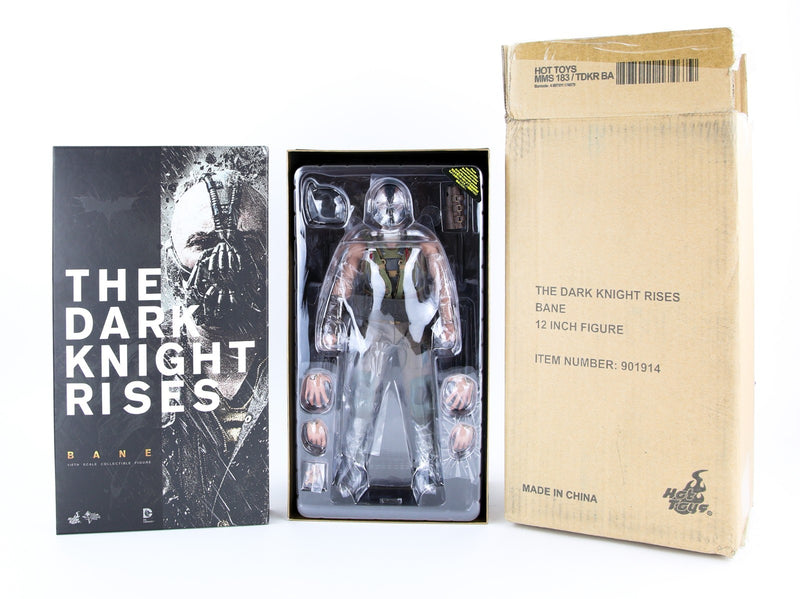 BATMAN, DARK KNIGHT RISES - HOT TOYS SIDESHOW BANE 12" FIGURE 901914 MMS183, BOX