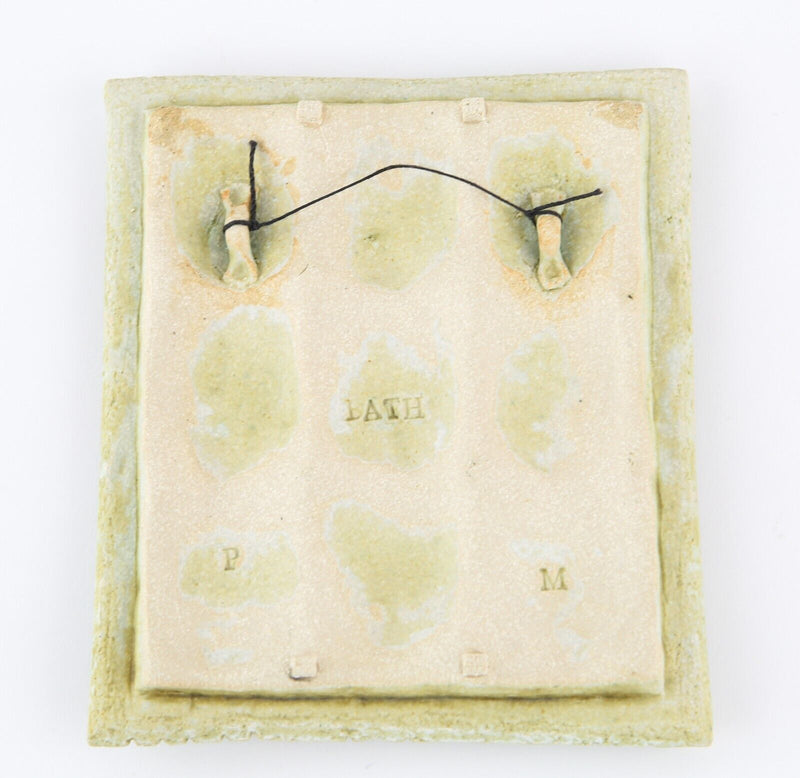 ALASDAIR NEIL MACDONELL - STUDIO ART POTTERY MULTIPLE FACE MASK WALL PLAQUE