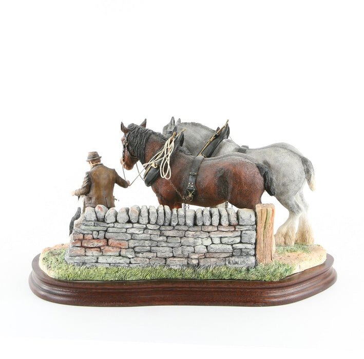 BORDER FINE ARTS 'HOMEWARD BOUND' FIGURE MODEL TABLEAU B0129 96/650 & COA