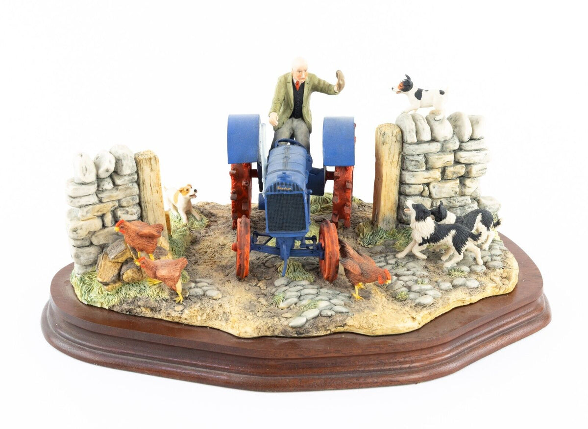 Border Fine Arts」の置物　In From The Cold Border Fine Arts 'New Technology Arrives' Limited Edition Figure