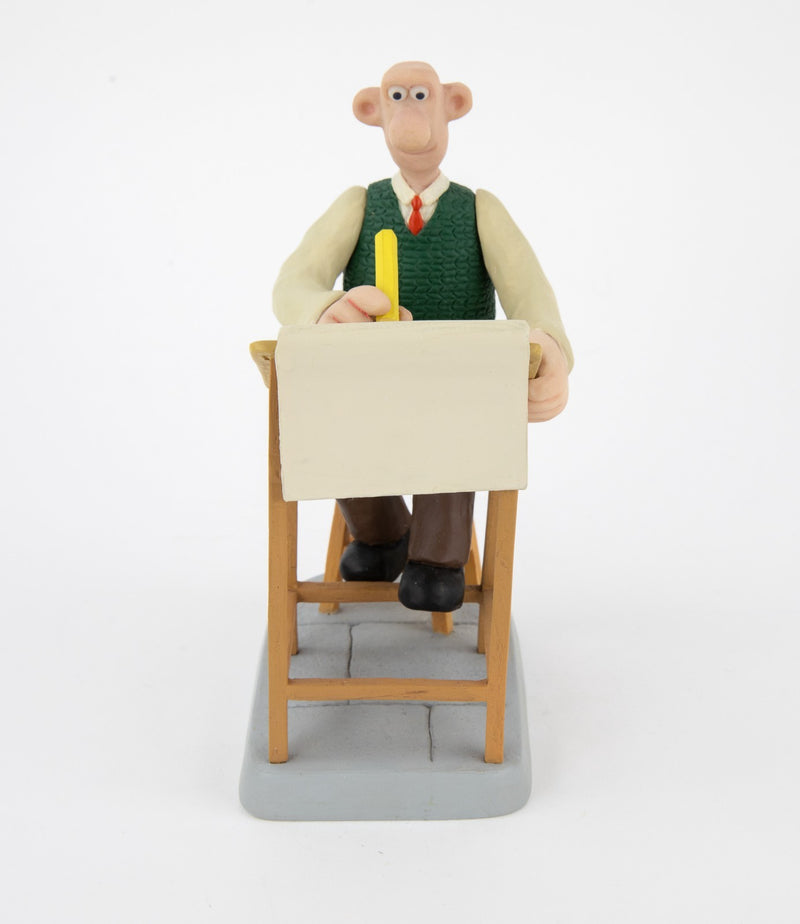 ROBERT HARROP 'WE'LL GO WHERE THERE'S CHEESE!' WALLACE & GROMIT FIGURE WG17, BOX