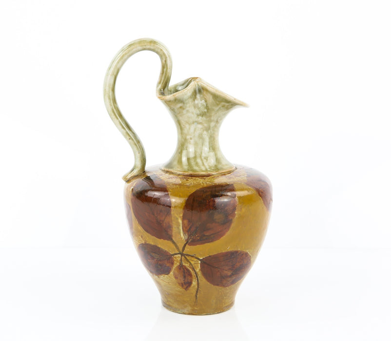 ROYAL DOULTON AUTUMN FOLIAGE LEAF PATTERN STONEWARE JUG 7571