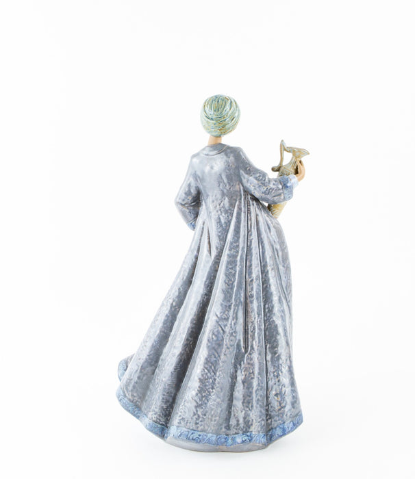 LLADRO 'WATERS OF THE OASIS' LARGE BEGONA JAUREGI GRES FIGURE MODEL 2439, BOXED