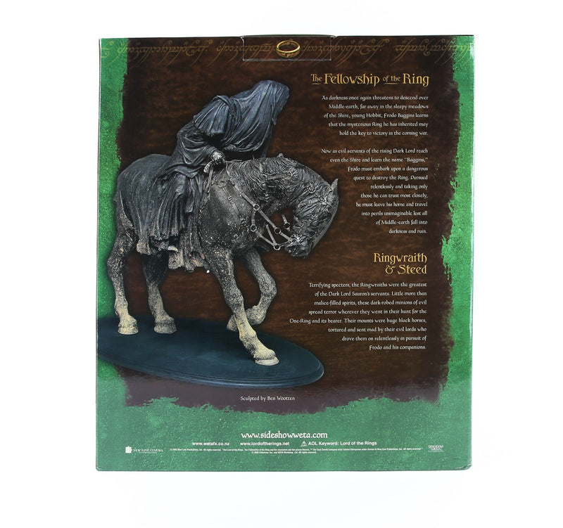 LORD OF THE RINGS - SIDESHOW WETA 'RINGWAITH & STEED' 8701 3285/5000, BOXED