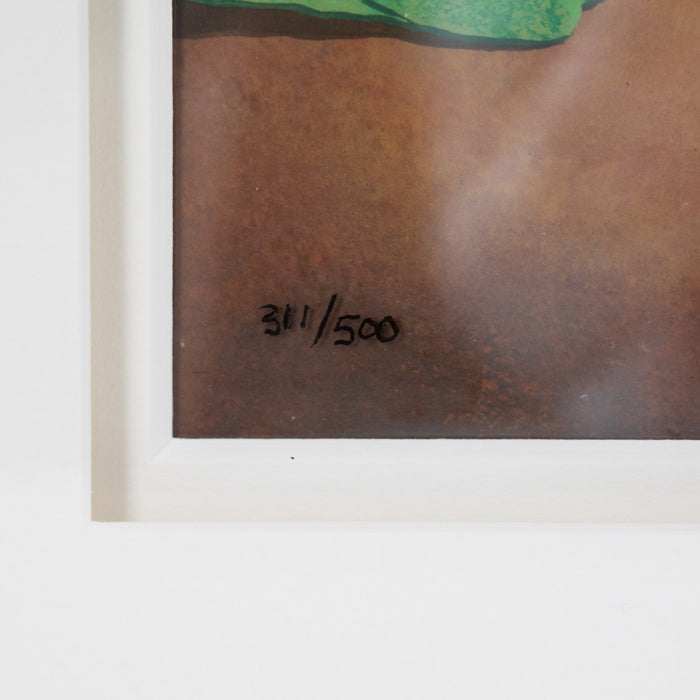 WARNER BROS 'BIG IN BEDROCK' HANNA & BARBERA SIGNED FLINTSTONES CEL ART 311/500