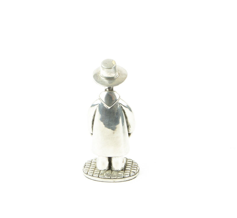 ROBERT HARROP 'PEWTER WINDY MILLER' CAMBERWICK GREEN FIGURE MODEL CGPE16, BOXED