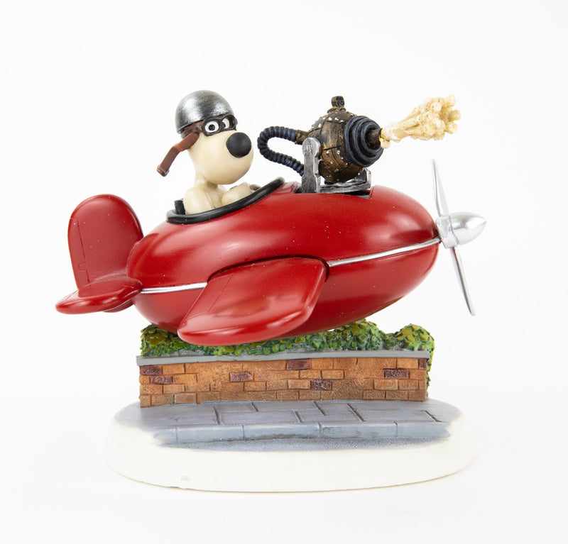 ROBERT HARROP 'GROMIT IN THE AEROPLANE' WALLACE & GROMIT FIGURE WG19, BOXED