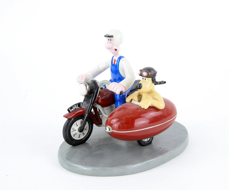COALPORT CHARACTERS 'HOLD ON GROMIT' WALLACE & GROMIT FIGURE MODEL, BOXED