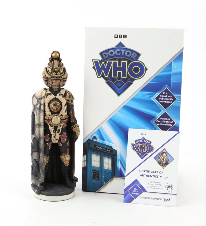 ROBERT HARROP 'OMEGA' DR DOCTOR WHO LIMITED EDITION FIGURE MODEL WHO57, BOXED