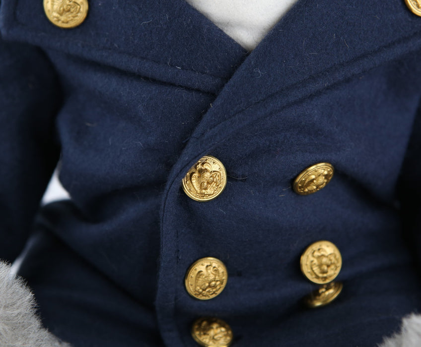 R JOHN WRIGHT - 'BEAR CAPTAIN' LARGE LIMITED EDITION TEDDY BEAR AT SEA 137/250