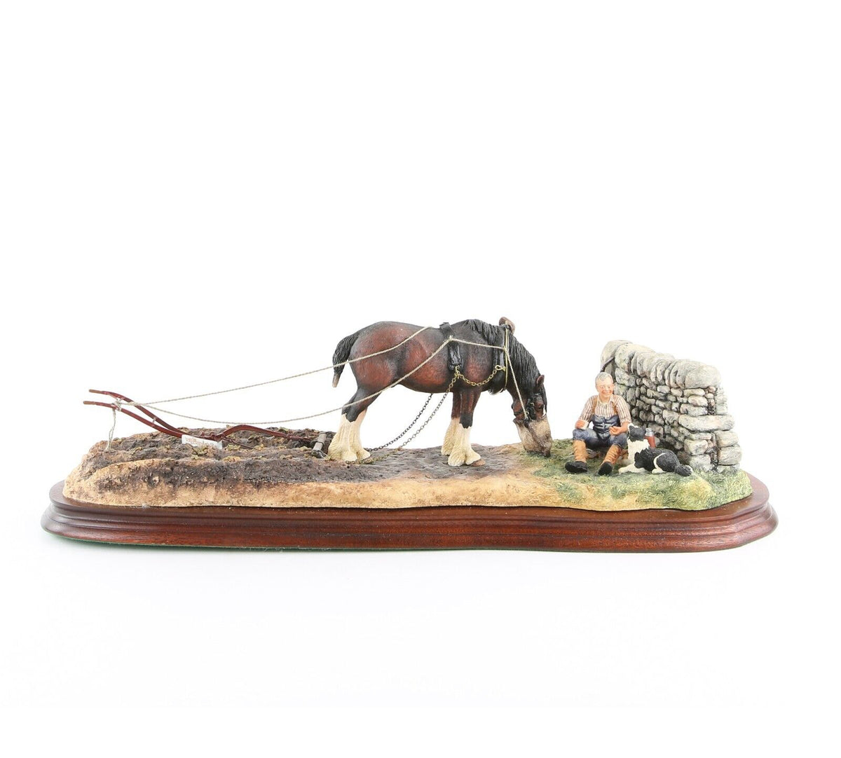 Border Fine Arts 'Ploughman'S Lunch' Figure Model Tableau B0090