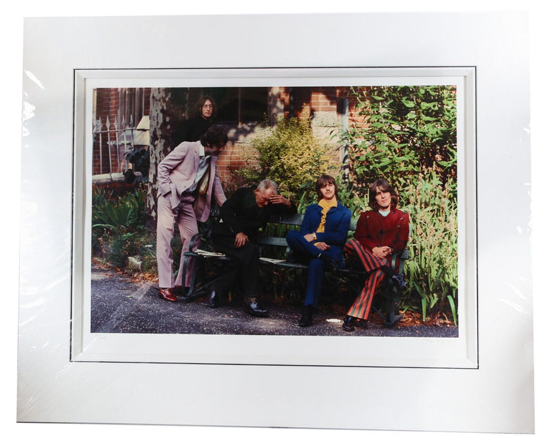 TOM MURRAY, 'NOWHERE MAN', LIMITED EDITION BEATLES PRINT 73/195, SIGNED & COA