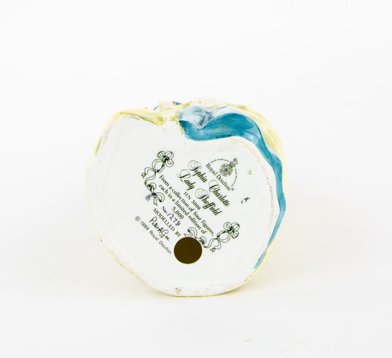 ROYAL DOULTON 'SOPHIA CHARLOTTE' LADY SHEFFIELD FIGURE MODEL HN3008 & COA