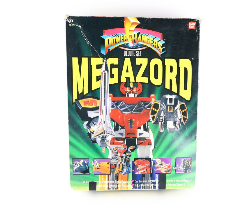 MIGHTY MORPHIN POWER RANGERS 'MEGAZORD' BANDAI TOY DELUXE SET 2260, BOXED