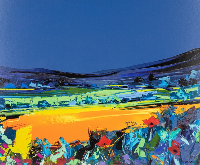 DUNCAN MACGREGOR, 'SUMMER MEADOW', LIMITED EDITION LANDSCAPE PRINT 91/195 & COA