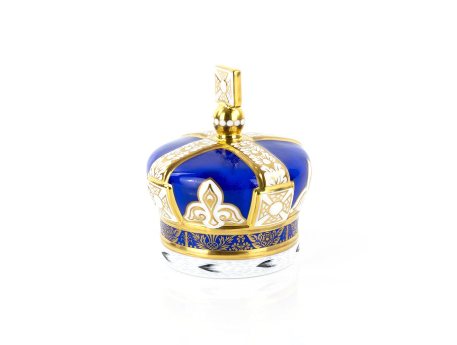 ROYAL CROWN DERBY - QUEEN ELIZABETH II 90TH BIRTHDAY LIMITED EDITION PAPERWEIGHT