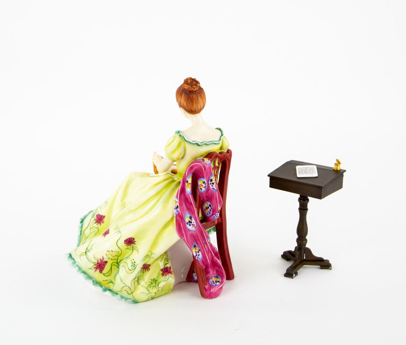 ROYAL DOULTON 'WRITING' GENTLE ARTS LIMITED EDITION FIGURE HN3049 & COA