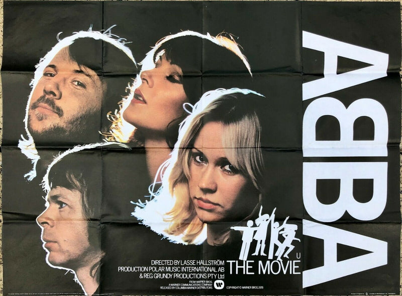 ABBA (1977) - UK BRITISH QUAD FILM MOVIE CINEMA POSTER