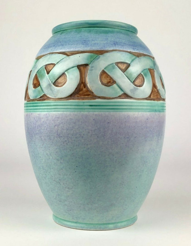 ALBERT HALLAM &amp; MR OWEN for BESWICK POTTERY - c1934 OVOID OVIFORM VASE No.133