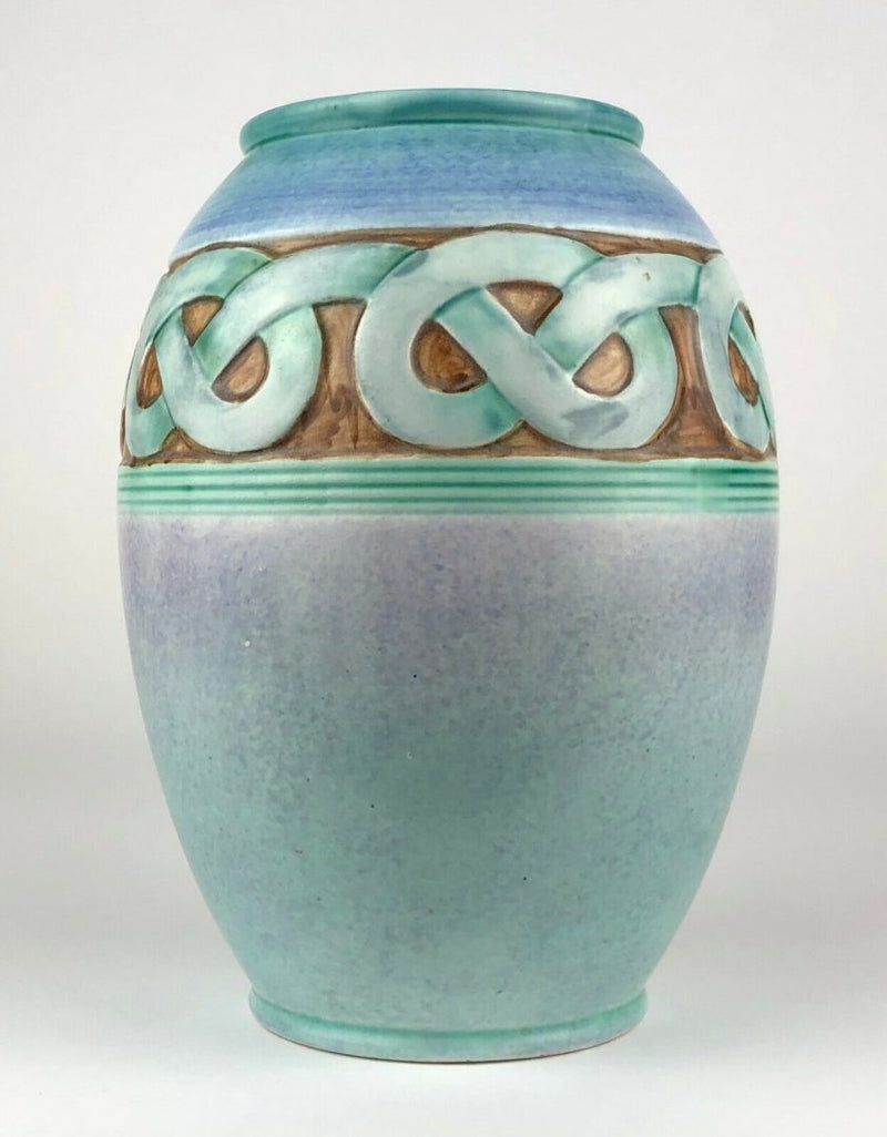 ALBERT HALLAM &amp; MR OWEN for BESWICK POTTERY - c1934 OVOID OVIFORM VASE No.133
