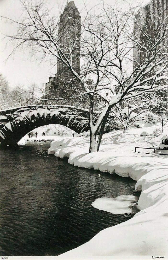 ALFRED EISENSTAEDT, 'CENTAL PARK, NEW YORK, 1959', PHOTO GELATIN SILVER PRINT, SIGNED