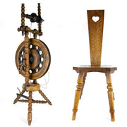 antique spinning wheel