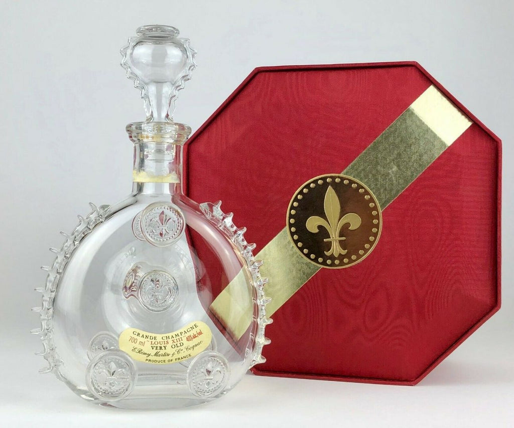 BACCARAT REMY MARTIN LOUIS XIII COGNAC CRYSTAL GLASS DECANTER