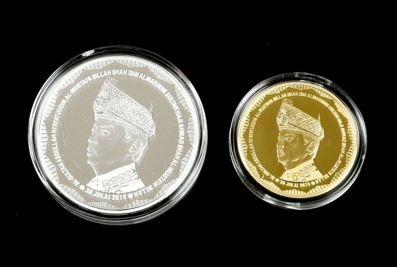 BANK NEGARA - CENTRAL BANK OF MALAYSIA NORDIC GOLD &amp; SILVER PROOF COIN SET &amp; COA