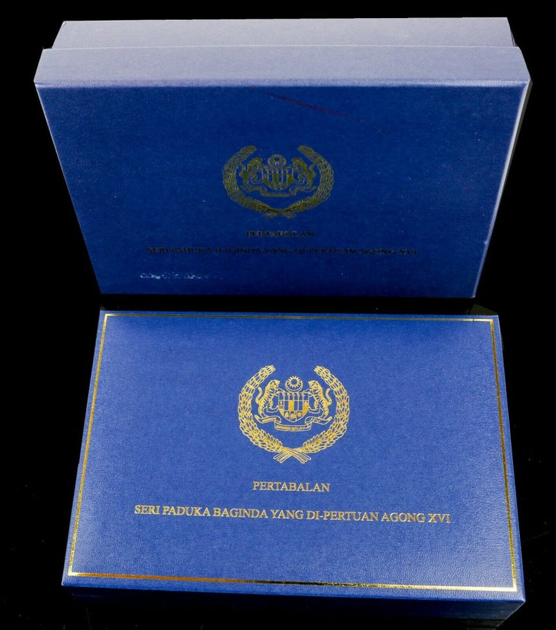 BANK NEGARA - CENTRAL BANK OF MALAYSIA NORDIC GOLD &amp; SILVER PROOF COIN SET &amp; COA