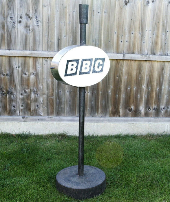 B.B.C FREE-STANDING TELEVISION DISPLAY SIGN