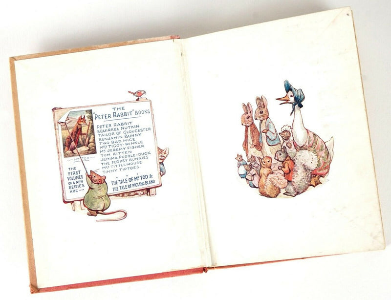 BEATRIX POTTER 'THE TALE OF PIGLING BLAND' FIRST EDITION, FREDERICK WARNE & Co. 1913