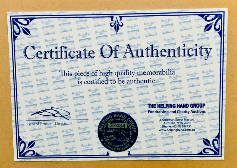 BRUCE SPRINGSTEEN - HAND SIGNED FENDER SQUIER BULLET ELECTRIC GUITAR