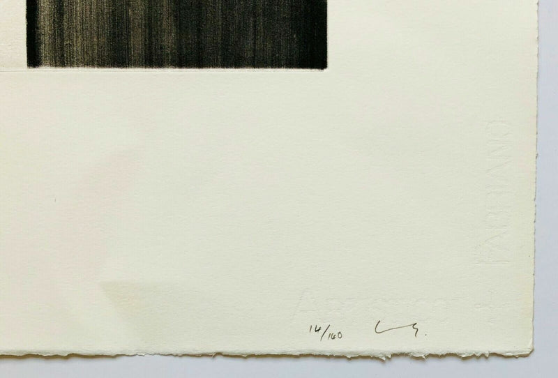 CALLUM INNES, UNTITLED, LIMITED EDITION ABSTRACT ETCHING PRINT 14/140, SIGNED